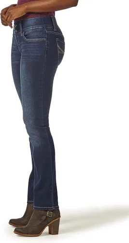 Vista 2 de Riders by Lee Indigo - Pantalón de Jean de mujer, cintura estrecha y pierna recta.