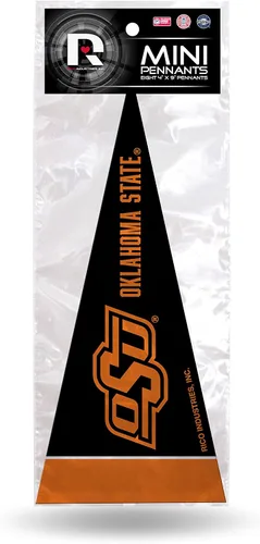 Vista 28 de Rico Industries NCAA - Juego de mini banderines de fieltro de 4 x 9 pulgadas (incluye 8 piezas)