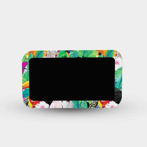 Vista 15 de MightySkins Skin compatible con Amazon Echo Show 5 (Gen 3) - Swirly Funda protectora de vinilo duradera y única Fácil de aplicar, quitar