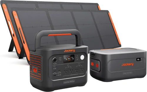 Vista 11 de Jackery Generador Solar 1000 Plus v2 200W Panel Solar