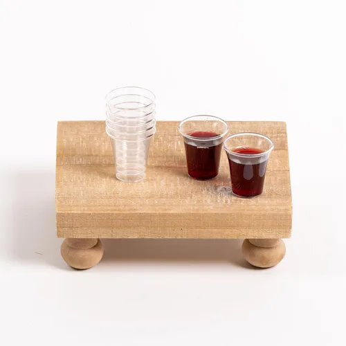 Vista 7 de BROADMAN CHURCH SUPPLIES Vasos de comunión de plástico, desechables, reciclables, 1000