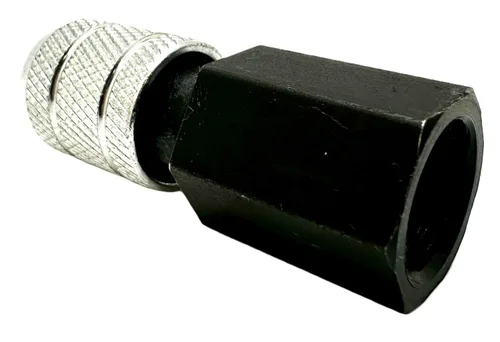 Vista 6 de Convertidor de vástago hexagonal de 1/4", soporte de brocas de cambio rápido para amoladoras angulares 5/8-11