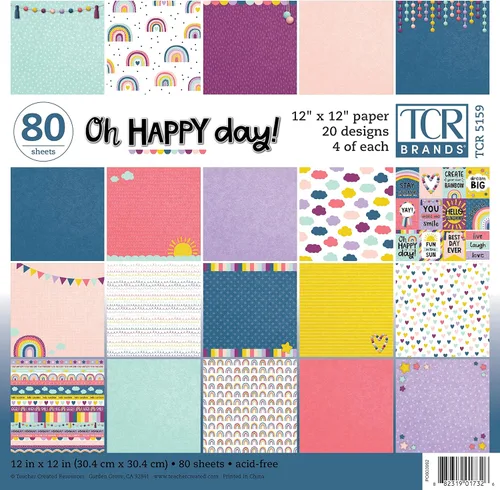 Vista 11 de Recursos Creados por Profesores - Papel para Proyectos Confeti, 12" x 12" (TCR5577)