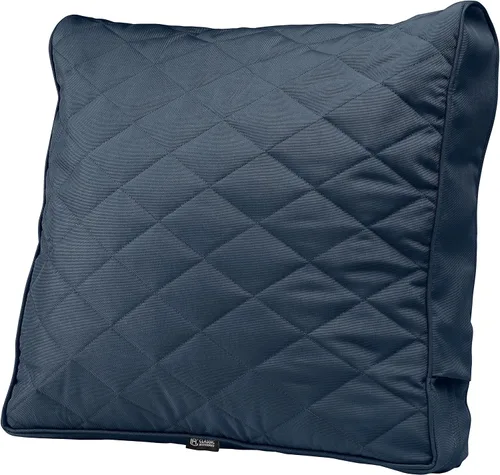 Vista 11 de Classic Accessories Montlake FadeSafe FadeSafe - Cojín de respaldo para silla de patio, 19 x 20 x 4 pulgadas, color gris jaspeado