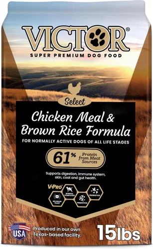 Vista 10 de VICTOR Super Premium Comida para Perros – Harina de pollo y arroz integral para todos los perros normalmente activos de todas las etapas de la vida