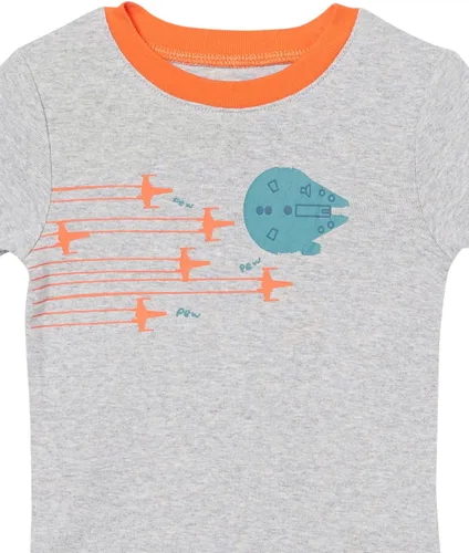 Vista 2 de Tienda Essentials Disney Marvel Star Wars - Pijama de algodón ajustado para niños y niños pequeños