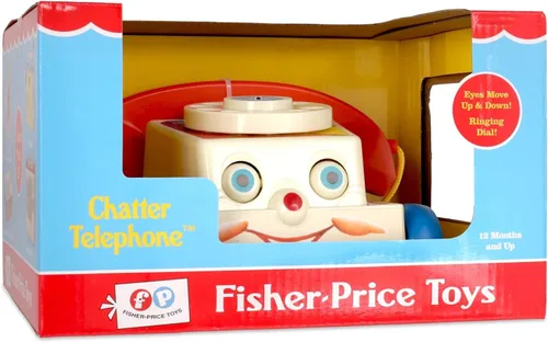 Vista 5 de Teléfono clásico con parloteo de Fisher Price