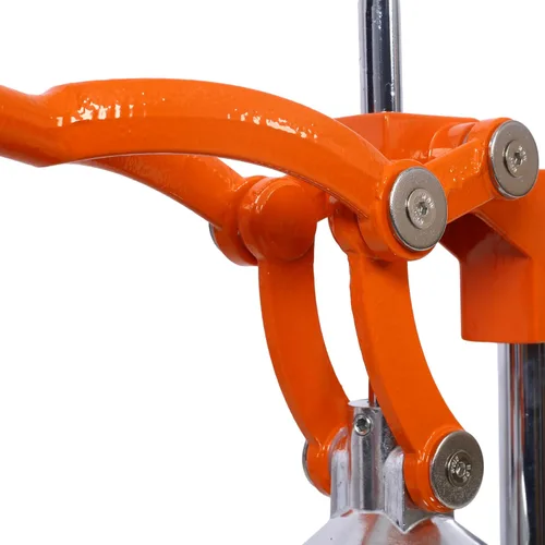 Vista 7 de Exprimidor de cítricos de hierro fundido, prensa manual extra grande de grado comercial, exprimidor de encimera resistente para jugo de naranja