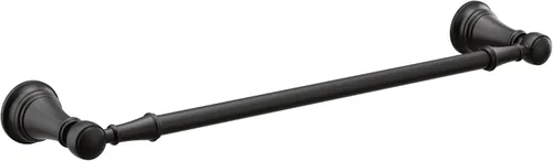 Vista 8 de Moen YB8418BG Weymouth - Toallero individual de 18 pulgadas, oro cepillado