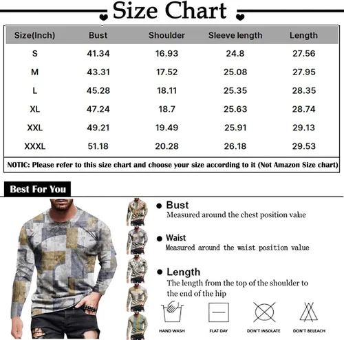 Vista 6 de Blusa vintage de diseñador de otoño para hombre 2023, camiseta casual, diseño abstracto de manga larga, camisas de moda