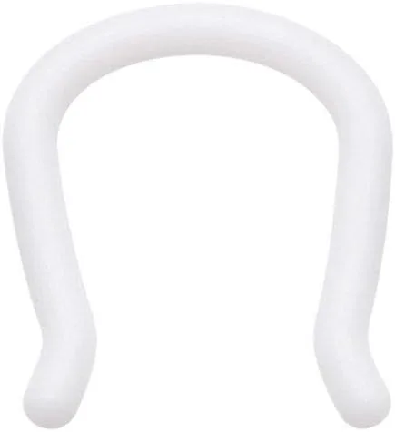 Vista 7 de Pierced Owl - Retenedor de anillo de septum flexible Bioflex de tacto suave de 14-16GA