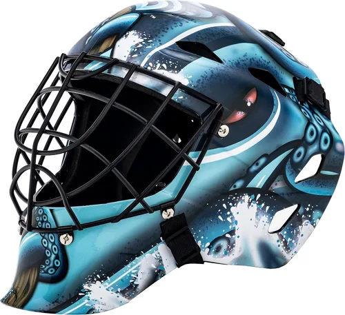 Vista 28 de Máscara facial Franklin Sports GFM 1500 NHL, para portero