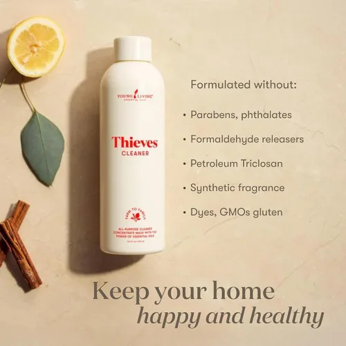 Vista 5 de Limpiador doméstico Thieves de Young Living, 14.4 onzas líquidas
