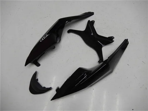 Vista 7 de US STOCK - Carenado negro brillante apto para 2009-2012 ZX6R 636 ZX-6R inyección ABS plásticos posventa carrocería 2010 2011 09 10 11 12
