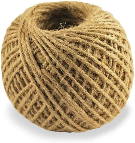 Vista 2 de Craft Medley FL102 - Cordón de yute natural de 3 capas de 2.82 oz
