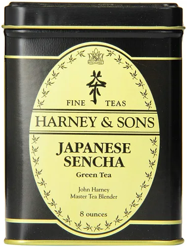 Vista 11 de Harney & Sons Té de Ceilán e India Lata de 4 onzas, té de hojas sueltas, también conocido como Orange Pekoe Mezcla de té negro Assam y Ceilán