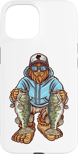 Vista 6 de Funda para iPhone 17, diseño de pescador de pie grande