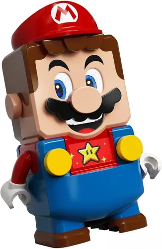 Vista 2 de Lego 30389 Super Mario Set en Bolsa con Plataforma y Set de Champiñón