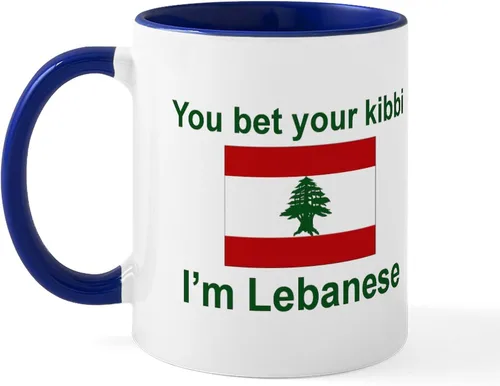 Vista 78 de CafePress #1 - Taza de café de cerámica libanesa de 11 oz (11.0 fl oz)