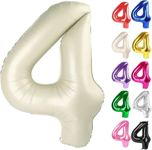 Vista 172 de Globo negro del número 0 de 40 pulgadas – globo número 0, decoraciones