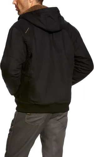 Vista 2 de ARIAT Malbec Heather Bowdrie - Chaqueta frontal con cremallera completa para hombre