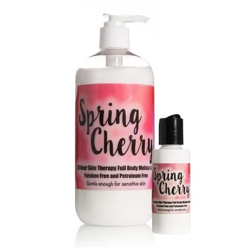 Vista 18 de The Lotion Company Loción de terapia cutánea de 24 horas, fragancia en polvo para bebé, hidratante de cuerpo completo, con aloe vera, sin parabenos