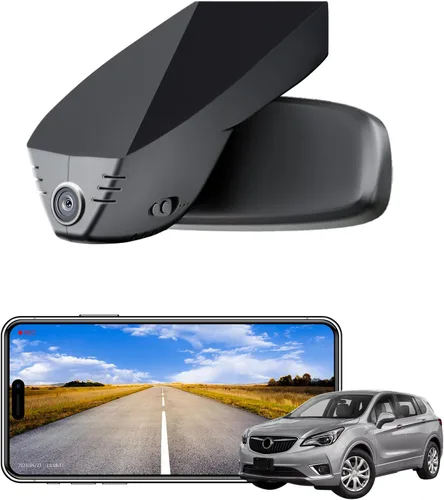 Vista 14 de Mangoal Cámara de tablero delantera 4K y trasera de 1080p para Buick Enclave 2018-2024 (modelo A), se prefiere Base Essence Premium Avenir