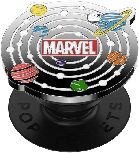 Vista 16 de PopSockets Agarre adhesivo para teléfono, soporte, soporte para teléfono, Marvel - Reactor de arco esmaltado