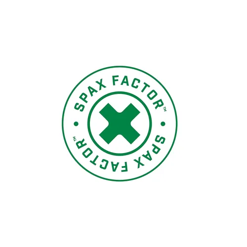 Vista 2 de Tornillos de retraso de madera estructural con cabeza hexagonal exterior de 1/2 "x 5" Powerlags Hex (25 EA)