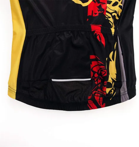 Vista 8 de Camisetas de ciclismo para hombre, camiseta de ciclismo de montaña, manga corta, transpirable, camisetas de ciclismo de secado rápido