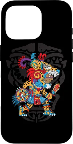 Vista 19 de Funda para iPhone 11 Aztec Jaguar Ancient Warrior Native Mexican Mythology