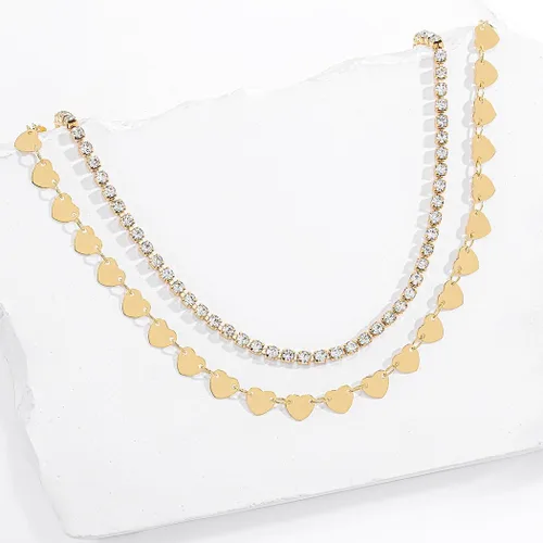 Vista 5 de ELABEST Layered Rhinestone Belly Chain Crystal Waist Chain Shiny Star Sequin Body Chain Waist Jewelry for Women Girls