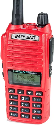 Vista 8 de Radio de banda dual de alta potencia BaoFeng, Amarillo, Amarillo