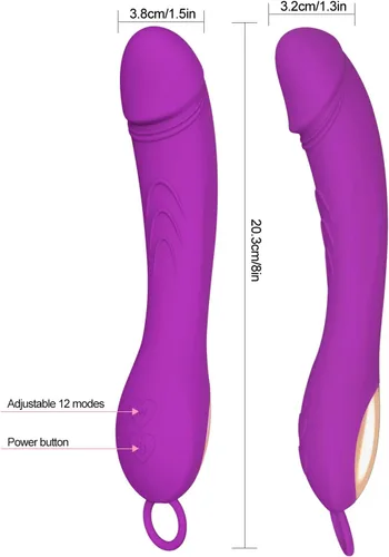 Vista 7 de Juguete sexual vibrador con 12 modos de vibrador para mujer, consolador de punto G, juguetes sexuales para mujeres, estimulador de clítoris