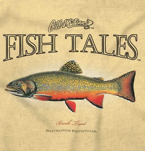 Vista 2 de Fish Tales Brook Truut Deep Sea Fisherman - Mameluco para bebé recién nacido