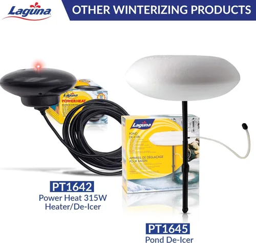 Vista 7 de Laguna PowerHeat - Calentador de estanque de 500 vatios para estanques al aire libre con peces