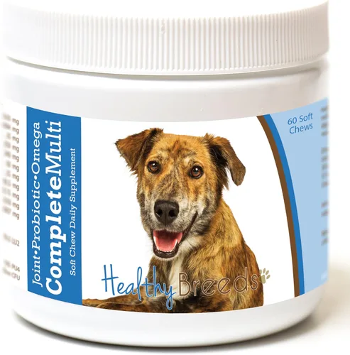 Vista 161 de Healthy Breeds Affenpinscher todo en uno multivitamínico suave masticable 60