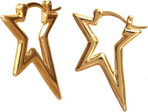 Vista 57 de Gempires - Aretes ligeros y gruesos, delicados y minimalistas, hipoalergénicos, chapados en oro, sin deslustre, diseño clásico, para uso diario