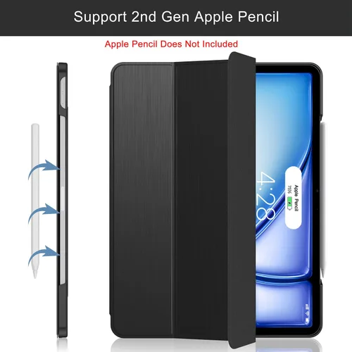 Vista 4 de Funda Soke para iPad Air de 13 pulgadas (M3/M2) 2025/2024, iPad Pro 12.9 2022 2021 (6ª 5ª generación)