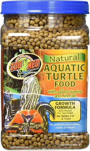 Vista 7 de Zoo Med Fórmula natural para crías Alimento para tortugas acuáticas