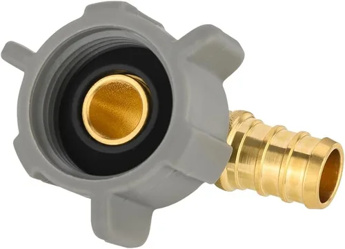 Vista 18 de EFIELD Pex - Juego de 2 accesorios de engarzado de latón para púas de latón con codo giratorio NPT de 1/2 pulgada Pex de 1/2 pulgada x 1/2 pulgadas
