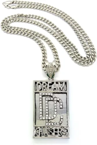 Vista 2 de Collar con colgante para hombre, diseño de cazadores de sueños