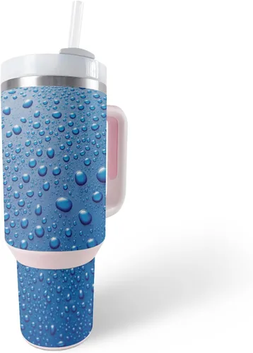 Vista 9 de MightySkins Skin - Vaso de vinilo compatible con Stanley The Quencher H2.0 FlowState de 40 onzas, vida útil, protectora, duradera y única, fácil