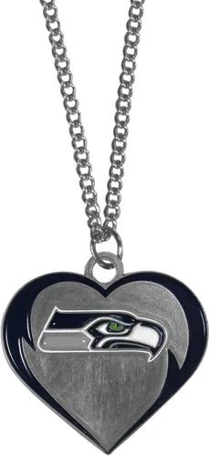 Vista 8 de Siskiyou Sports NFL unisex-adult Heart Necklace