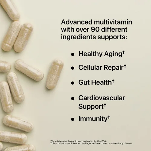 Vista 3 de Nature's Lab Six Daily Advanced Multivitamínico - Más de 90 nutrientes, minerales, antioxidantes, hierbas y alimentos integrales, 180 cápsulas