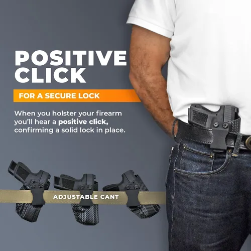 Vista 5 de IWB Full Cover Classic - Funda interior de cintura - se adapta a Ruger Security-9 Compact