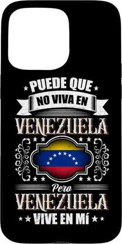 Vista 31 de Funda para iPhone 16 Puede Que Yo No Viva En Venezuela, Pero Venezuela Vive En Mí