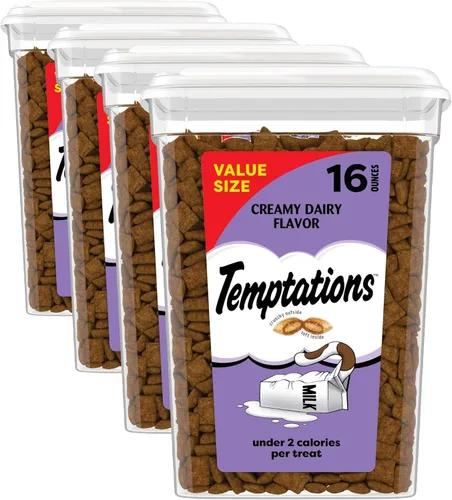 Vista 15 de Golosinas Temptations clásicas para gatos, empaque múltiple