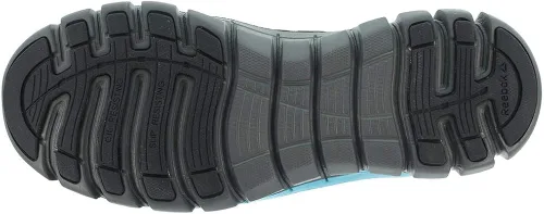 Vista 6 de Reebok Work RB044 - Cojín sublite para mujer, puntera de seguridad de aleación de trabajo, Azul