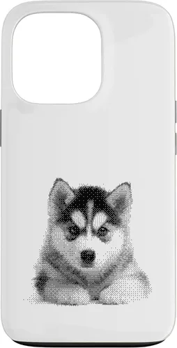 Vista 10 de Cute Siberian Husky for Dog Mom and Paw Parents Case for iPhone 16